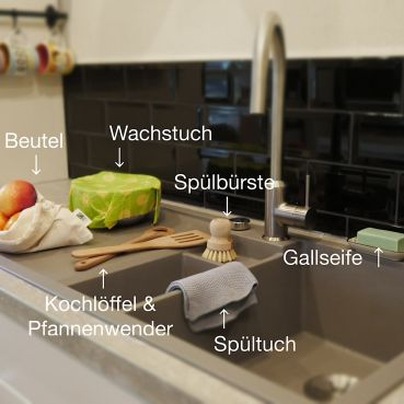 plastikfreie Küche Set 1